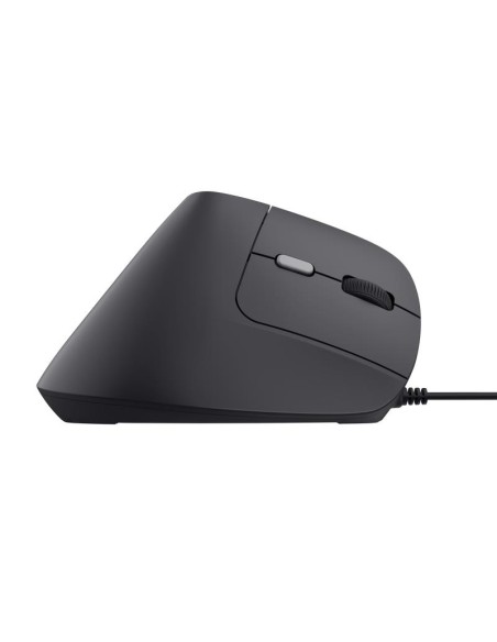RATON TRUST BAYO II ERGONOMICO 2400 DPI USB BLACK