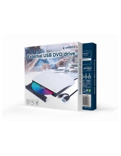REGRABADORA EXTERNA DVD GEMBIRD DUAL USB 3.1 + USB-C SILVER 2