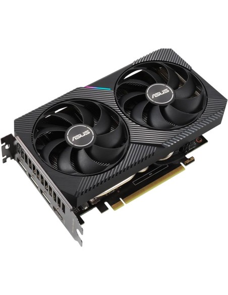 TARJETA DE VIDEO ASUS DUAL NVIDIA RTX3060 12GB V2 OC HDMI DP GDRR6 PCIE