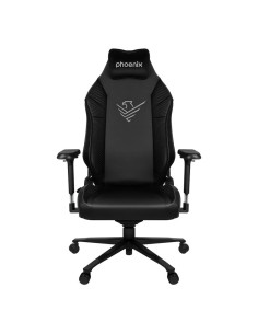 SILLA GAMING PHOENIX CUERO MONARCH TALLA R BLACK