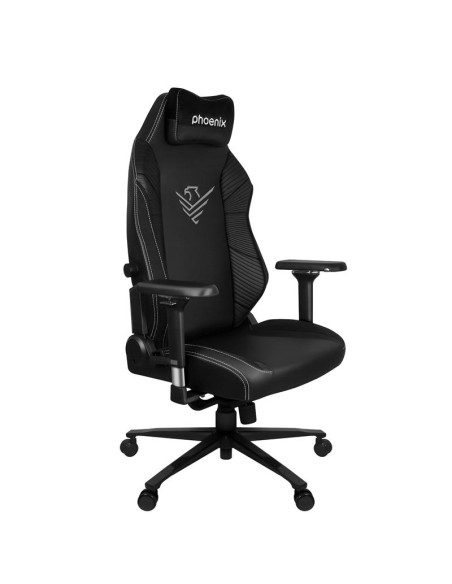 SILLA GAMING PHOENIX CUERO MONARCH TALLA R BLACK
