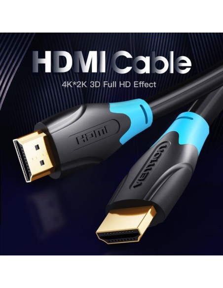 CABLE HDMI 2.0 4K AM/AM VENTION 1M BLACK