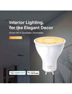 BOMBILLA INTELIGENTE GU10 TP-LINK LED 2700K BLANCO AJUSTA WIFI 2