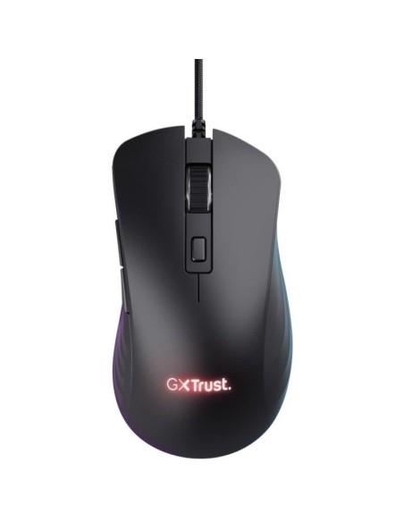 RATON TRUST GAMING GXT 924 YBAR RGB USB 25K DPI BLACK