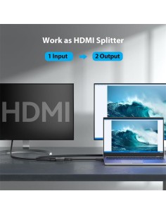 CONMUTADOR VENTION HDMI/H - X2 HDMI/H BIDIRECCIONAL 2