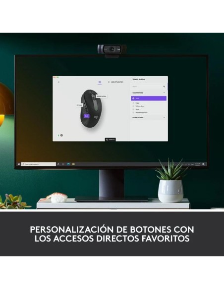 RATON LOGITECH SIGNATURE M650 M WIRELESS BLACK