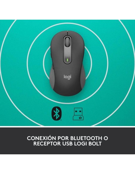 RATON LOGITECH SIGNATURE M650 M WIRELESS BLACK