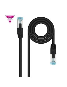 CABLE DE RED CAT.7 S/FTP 0.5M NANOCABLE BLACK 2