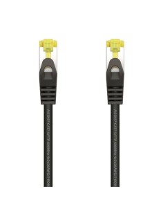CABLE DE RED CAT.7 S/FTP 0.5M AISENS BLACK