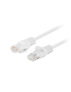 CABLE DE RED CAT.6 UTP 1M LANBERG WHITE