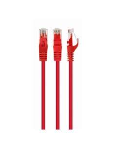 CABLE DE RED CAT.6 UTP 2M GEMBIRD RED