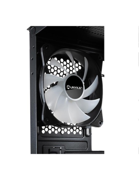 CAJA ORDENADOR GAMING UNYKACH GLAYZE FRONTAL ATX ARGB