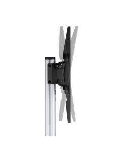 SOPORTE TV MONITOR AISENS SUELO CON RUEDAS 37-86 50KG BLACK/SILVER 2