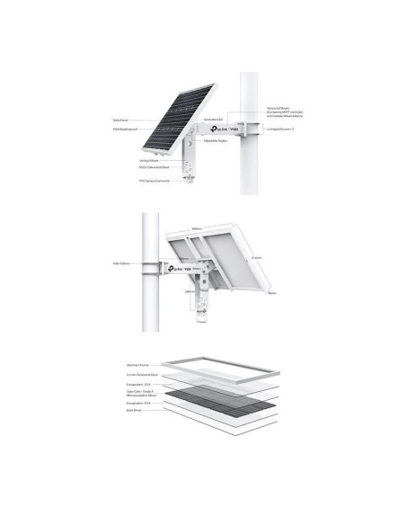 PANEL SOLAR INTELIGENTE TP-LINK VIGI SP9030