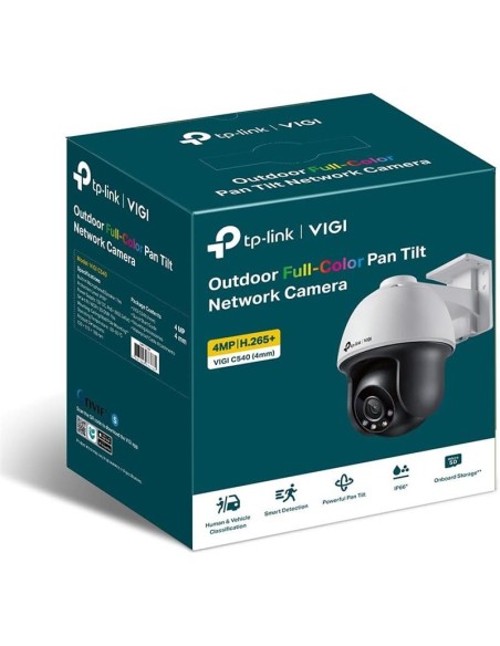 CAMARA IP TP-LINK VIGI PT 4MP 4MM IR 30M IP66 POE