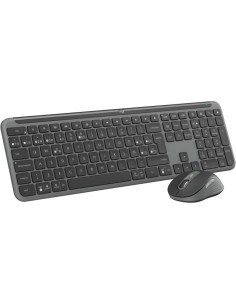 TECLADO + RATON LOGITECH MK950 SIGNATURE SLIM BUSINESS WIRELESS BT BLACK