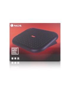 REPOSAPIES ERGONOMICO NGS FOOTNEST BLACK