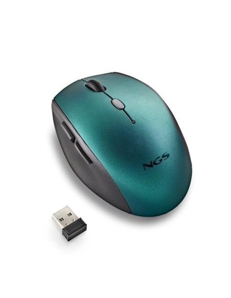 RATON NGS BEE BLUE ERGONOMICO WIRELESS SILENT BLUE