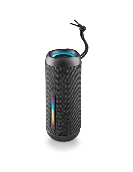 ALTAVOCES NGS ROLLER FURIA 2 RGB PORTATIL WATERPROOF IPX7/BT/USB/AUX BLACK