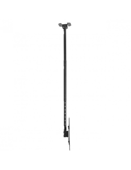 SOPORTE MONITOR AISENS TECHO 37-80 50KG INCLINABLE EXTENSIBLE  BLACK