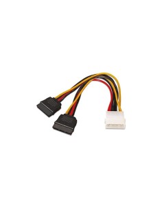 CABLE ALIMENTACION SATA 20CM MOLEX NANOCABLE
