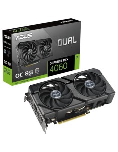 TARJETA DE VIDEO NVIDIA ASUS RTX4060 DUAL OC EDITION 8GB GDRR6 PCIE 4.0