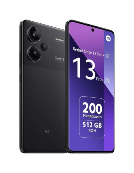 SMARTPHONE XIAOMI REDMI NOTE 13 PRO+ 6.67 12GB/512GB/200MP/NFC/5G BLACK