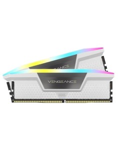 MEMORIA RAM 32GB (2X16GB) CORSAIR DDR5 6000MHZ VENGEANCE RGB WHITE