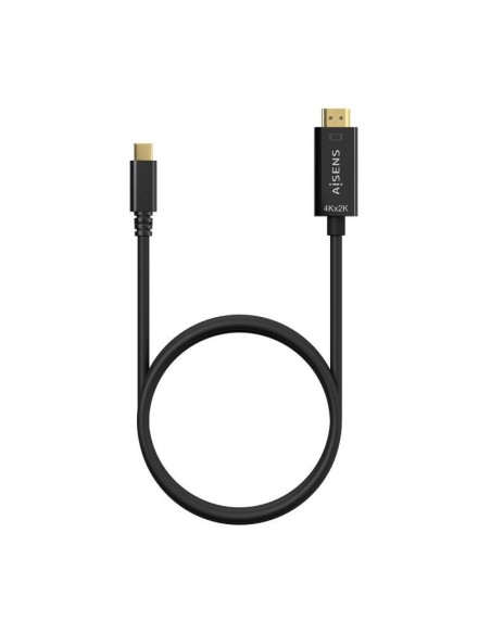 CABLE CONVERSOR AISENS 4K USB-C/M A HDMI/M 1.8M BLACK