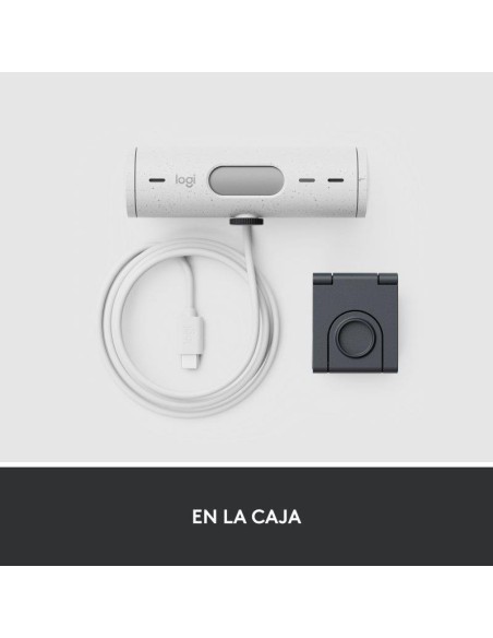 WEBCAM LOGITECH BRIO 500 FHD USB-C WHITE