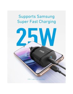 CARGADOR ANKER 312 25W USB-C BLACK 2