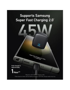 CARGADOR ANKER 313 45W FAST CHARGE USB-C BLACK 2