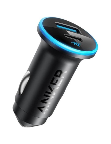 CARGADOR DE COCHE ANKER 325 1A/1C 30W CON PPS BLACK