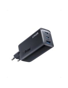 CARGADOR ANKER 737 PRIME 120W FAST CHARGE 2XUSB-C + 1XUSB-A BLACK
