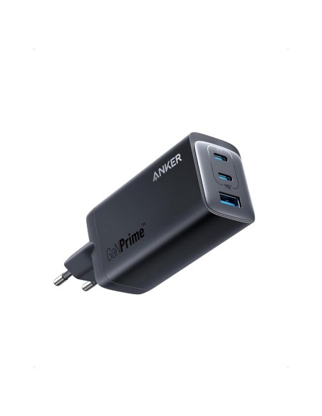 CARGADOR ANKER 737 PRIME 120W FAST CHARGE 2XUSB-C + 1XUSB-A BLACK