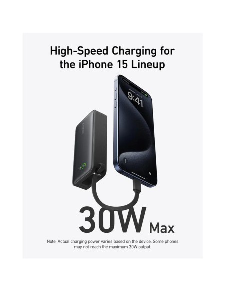 POWERBANK ANKER 545 NANO 10000MAH 30W USB-C BLACK