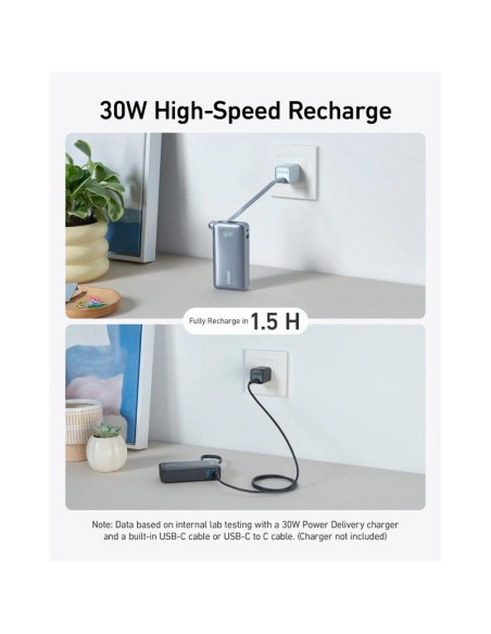 POWERBANK ANKER 545 NANO 10000MAH 30W USB-C BLACK