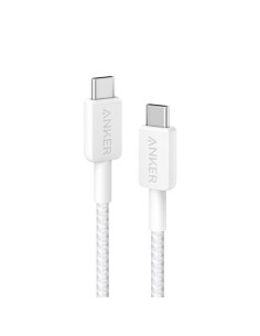CABLE ANKER 322 USB-C TRENZADO 0.9M 60W WHITE