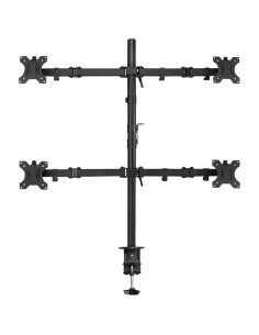 SOPORTE DE MESA TV/MONITOR EWENT EW1514 10-32 4 BRAZOS BLACK