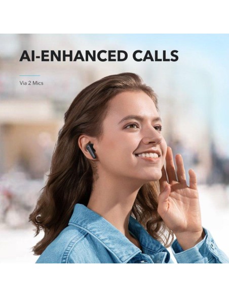 AURICULARES ANKER SOUNDCORE R50I IN EAR WIRELESS BLUETOOTH IPX5 USB-C BLACK