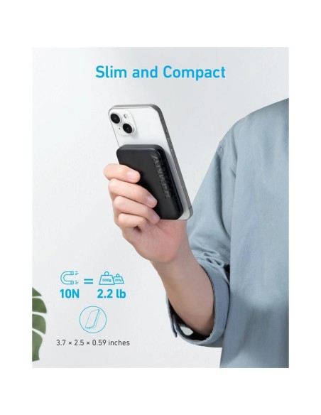 POWERBANK ANKER 321 MAGGO 5000MAH 120W FAST CHARGE USB-C WHITE