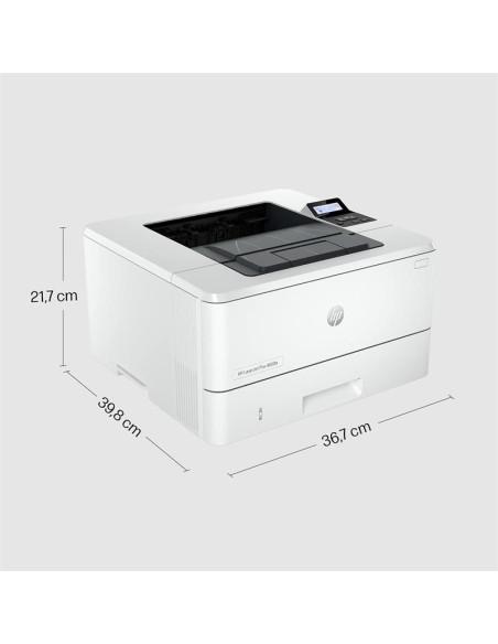 IMPRESORA HP LASERJET PRO LASER MONOCROMO 4002DN DUPLEX WHITE