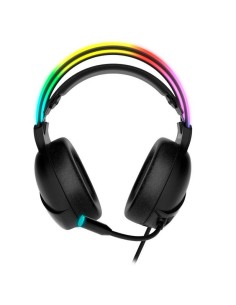 AURICULARES + MICROFONO GAMING KROM KLAIM RGB HEADSET BLACK 2