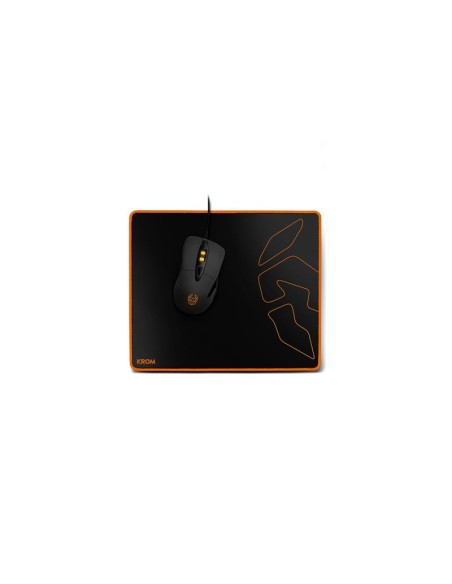 ALFOMBRILLA GAMING KROM KNOUT SPEED 320X270MM BLACK BULK