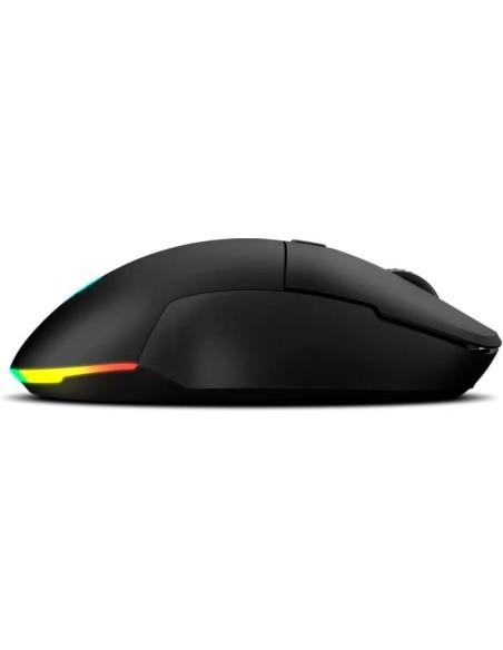 RATON KROM GAMING KOMET RGB WIRELESS 2400DPI 8 BOTONES BLACK