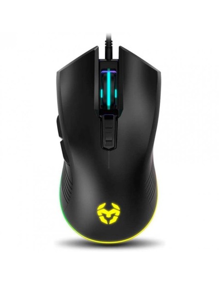 TECLADO + RATON GAMING KROM KRUSHER USB RGB SEMIMECANICO BLACK