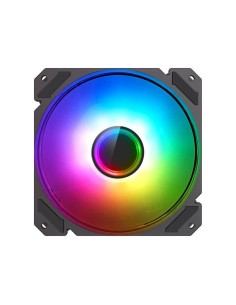 VENTILADOR GM 12CM ADICIONAL GAMING CHASIS ARGB SILENCIOSO BLACK