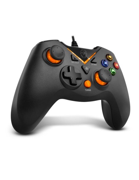 MANDO KROM GAMEPAD KEY RETROILUMINADO USB