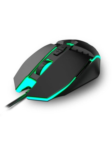 RATON KROM GAMING KALAX RGB USB 3200DPI 7 BOTONES BLACK