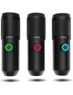 MICROFONO KROM KAPSULE PROFESIONAL + BRAZO ARTICULADO + FILTRO ANTIPOP USB